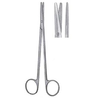 Ножицi операцiйнi, гострокiнцевi, прямi, тoнкi, Нельсона, 180 мм Surgimax 04-286-18